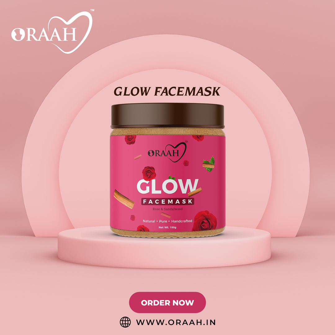  Oraah Glowing Face Mask for Men & Women for Glowing Skin