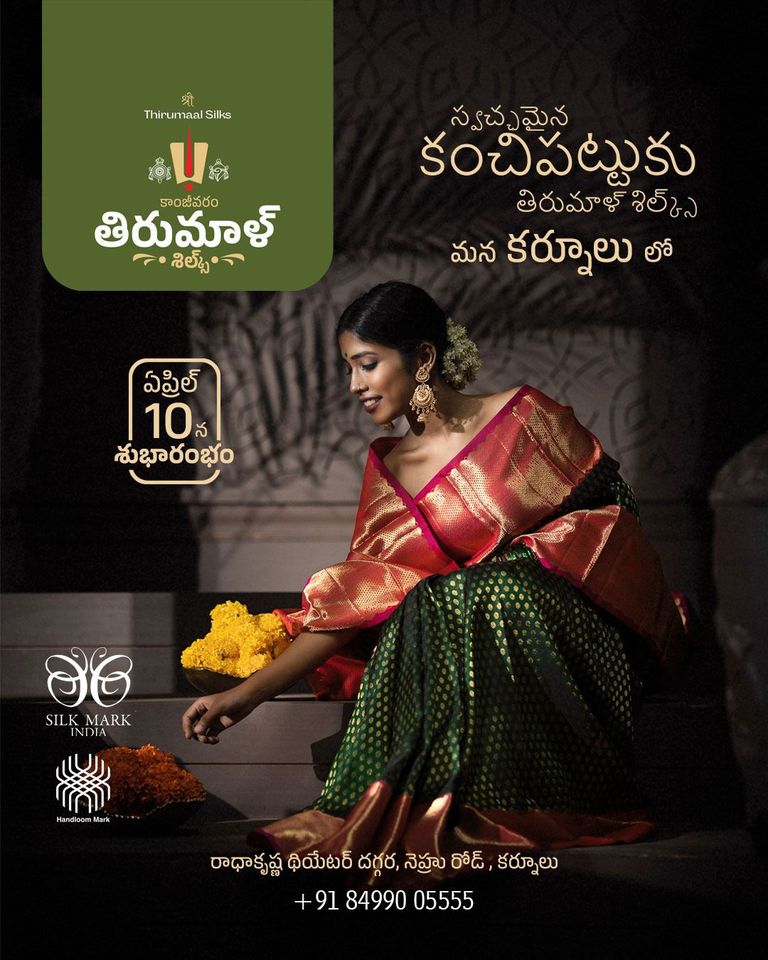  Gracefull Collection of Konchipuram Silk Sarees in Kurnool || Sree Thirumaal Silks