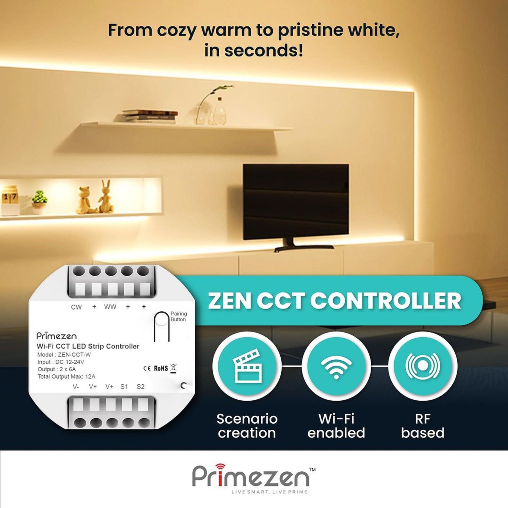  Primezen Zen CCT Controller Effortless Lighting Control & Best Deals Available!