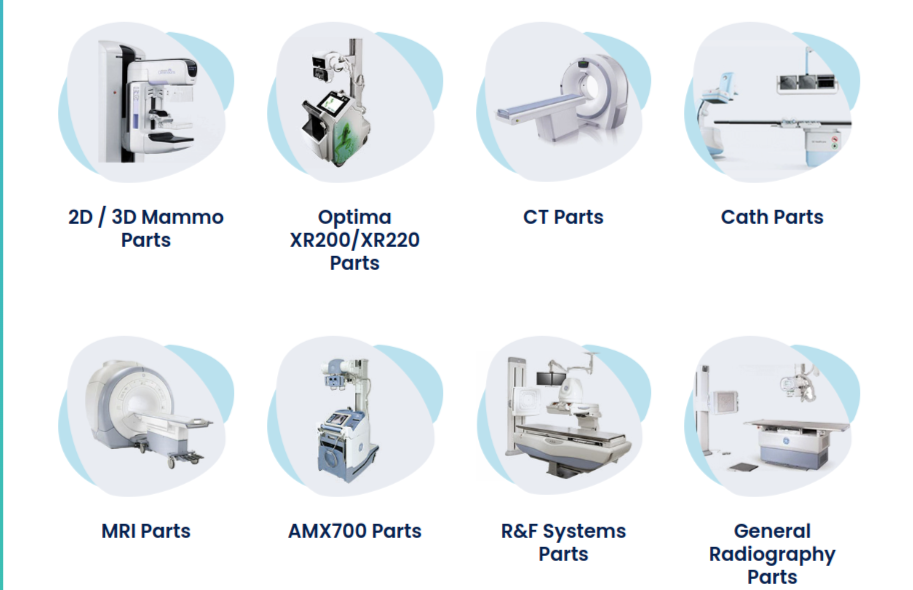  New and Refurbished Medical Imaging Parts | Radiography Parts