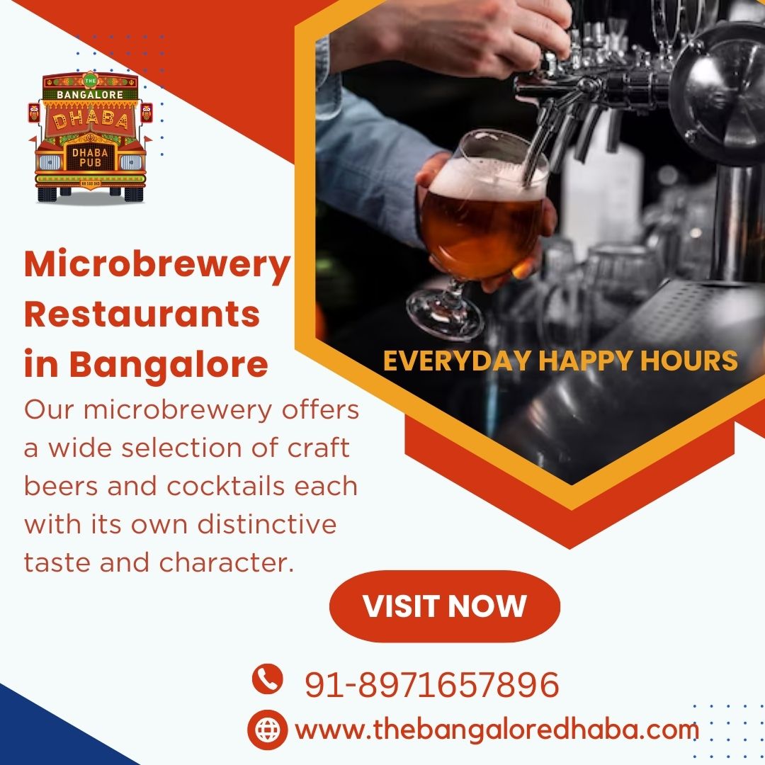  Microbrewery Restaurants in Bangalore