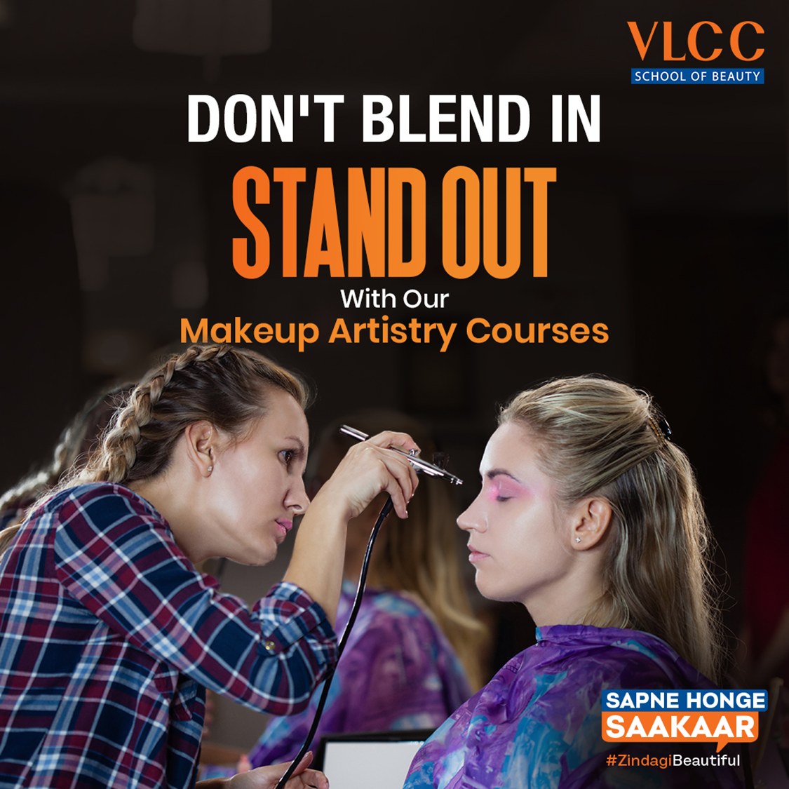  VLCC's Makeup Artistry Course