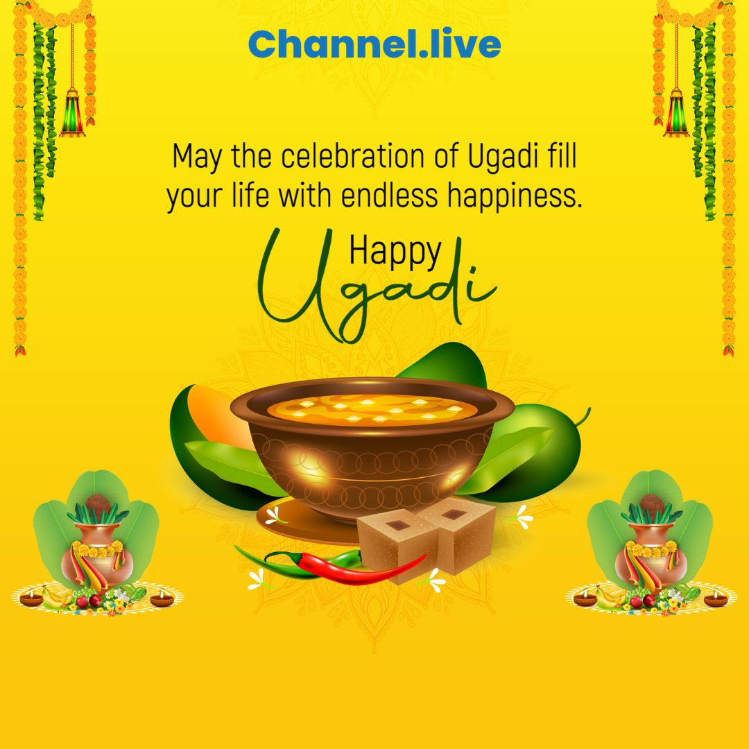  "Ugadi Extravaganza: Channel.Live Adds Color to Your Celebrations! 🌼"