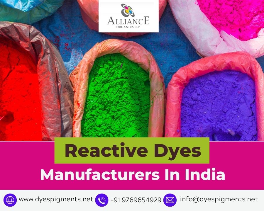  Reactive Dyes Manufacturers in India