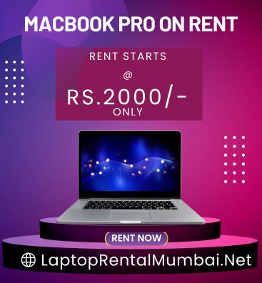  MacBook rent  in Mumbai start Rs. 2000/-