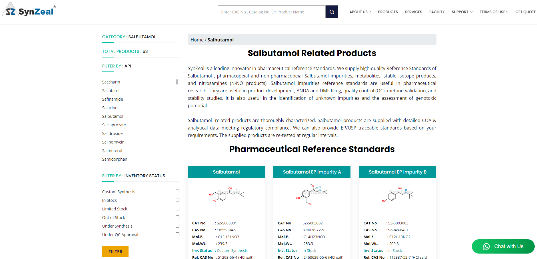  Leading Supplier of Paliperidone Pharmacopeial and Non-Pharmacopeial Impurity Standards: SynZeal Research