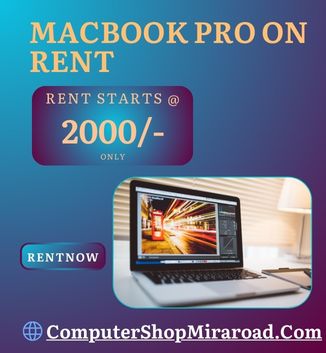  MacBook rent  in Mumbai start Rs. 2000/-