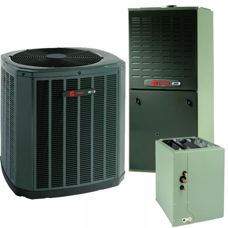  Trane 3 Ton 17 SEER2 Two-Stage Gas System