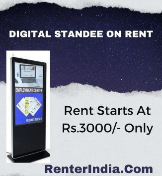  Digital Standee On Rent Starts At Rs.3000/- Only In Mumbai