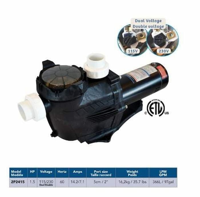  In-Ground Pool Pump (2P2415)