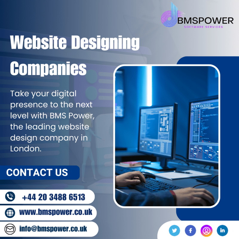  BMS Power | Website Designing Companies in London