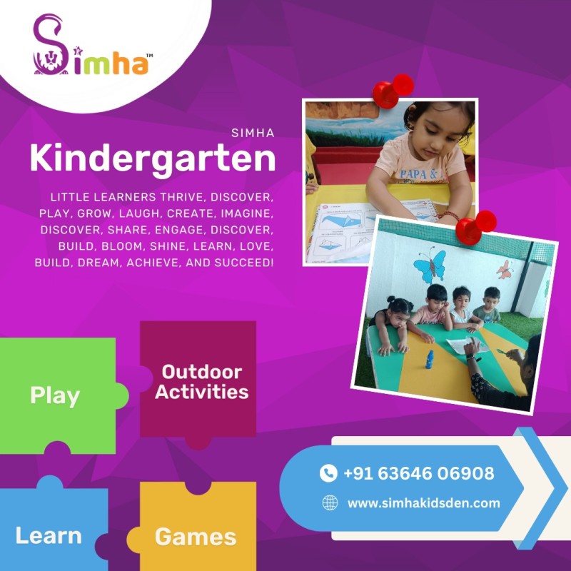  Top Kindergarten in Ramamurthy Nagar | Simha Kidsden