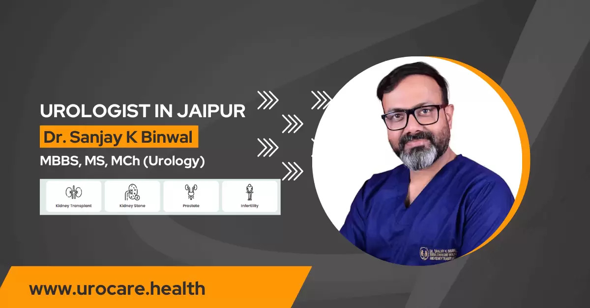  Dr. Sanjay K Binwal Experienced Urologist in Jaipur