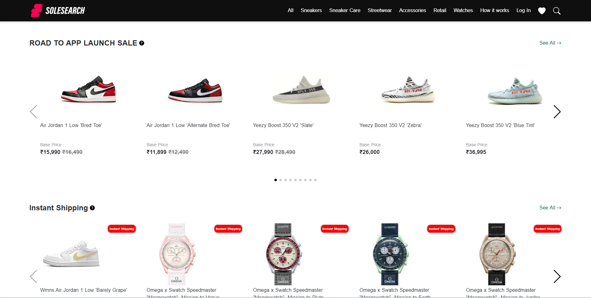  SoleSearch India - Buy, Sell & Bid on verified Sneakers, Streetwear And other Accessories