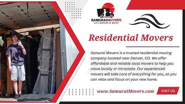  Reliable Residential Movers in Arvada - Samurai Movers to the Rescue