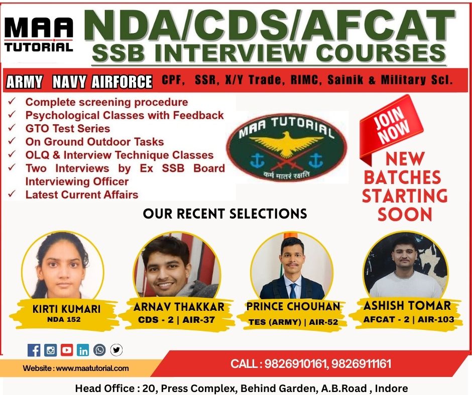  Sainik School Coaching Class| Best Sainik School Coaching in Indore.