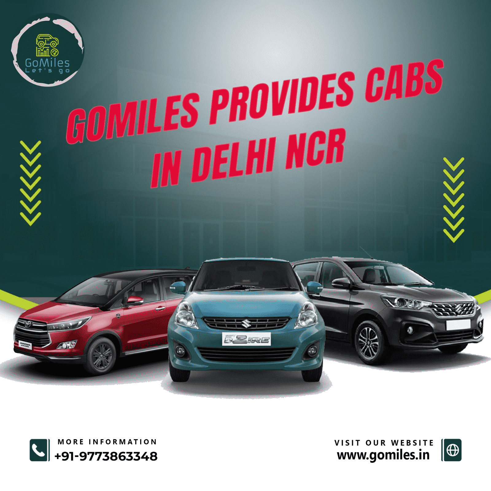  Hire Go Miles Taxi in Delhi NCR for Comfortable Journeys