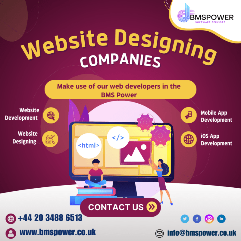  Website Designing Companies in London