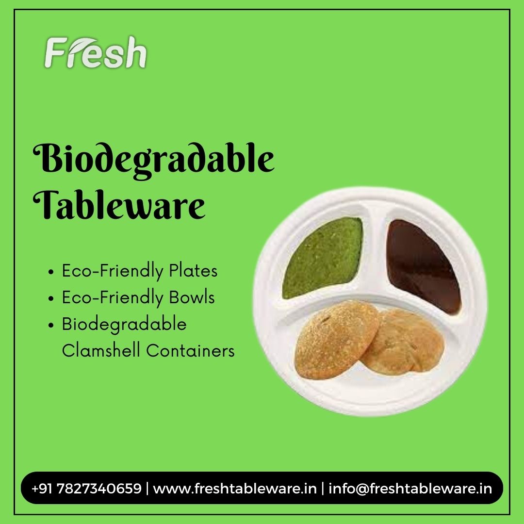  Eco-Friendly Biodegradable Tableware for Sustainable Events