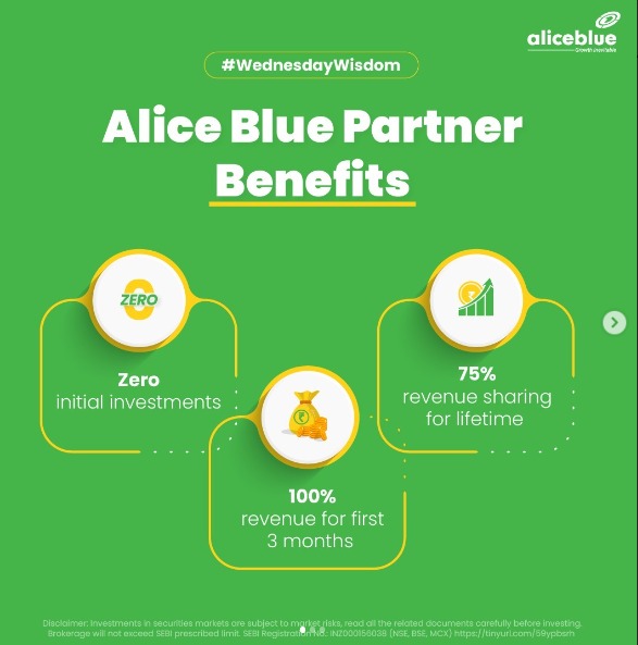  BECOME A ALICEBLUE PARTNER