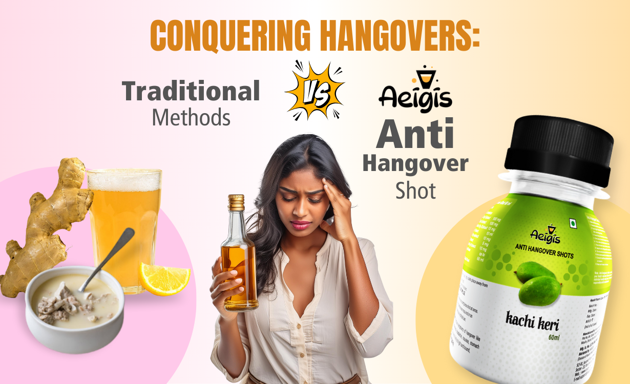  Beat Hangovers Efficiently: Traditional Methods vs. Aeigis Anti-Hangover Shot