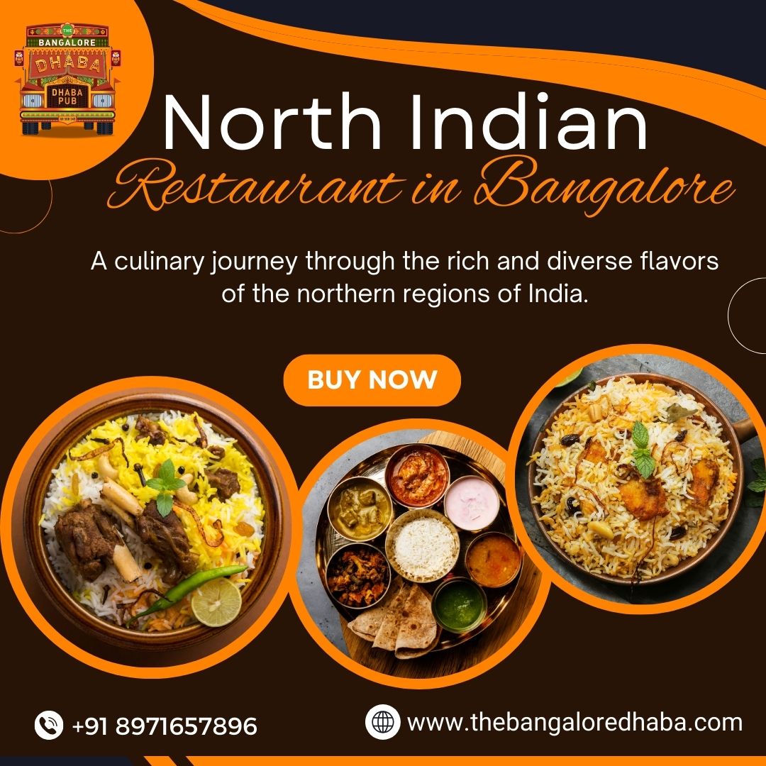  North Indian Restaurant in Bangalore