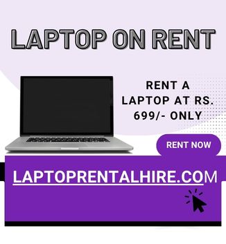  Laptop on rent at Rs. 699/- only