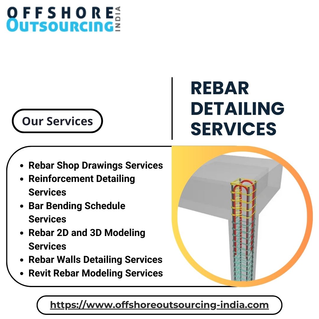  Rebar Detailing Services Provider in the US AEC Sector  at the Lowest Rates