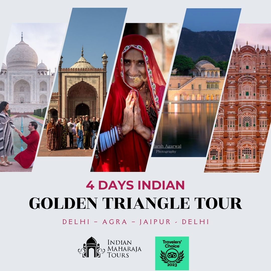  Golden Triangle Tour 4 Days by  Indian Maharaja Tours