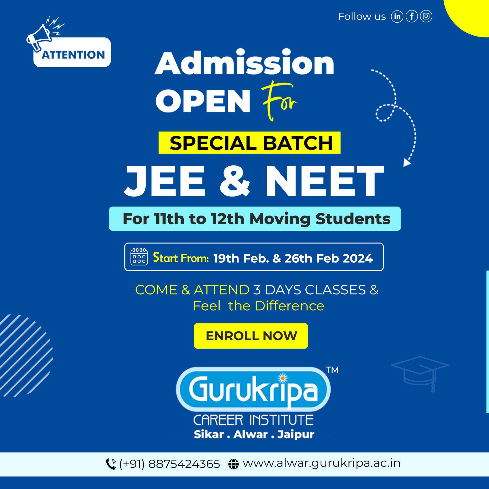  IIT JEE Coaching in Alwar