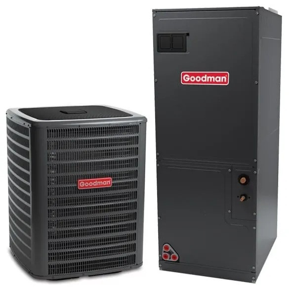  Goodman 3.5 Ton 14 SEER 42000 BTU Heat Pump AC System