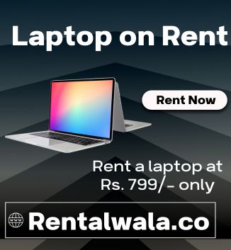  Rent a laptop at Rs. 799/- only