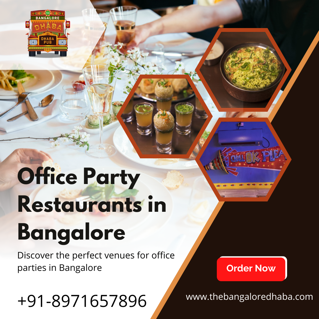  The Bangalore Dhaba| Office Party Restaurants in Bangalore