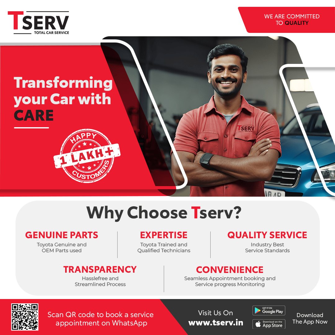  Certified Technicians and Genuine Parts Ensure Top-Notch Service at Tserv