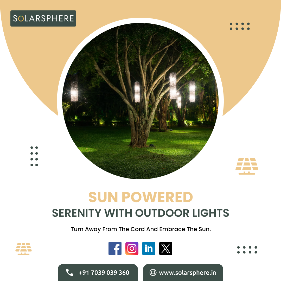  Bright Evenings with Solar-Powered Outdoor Lights: SolarSphere