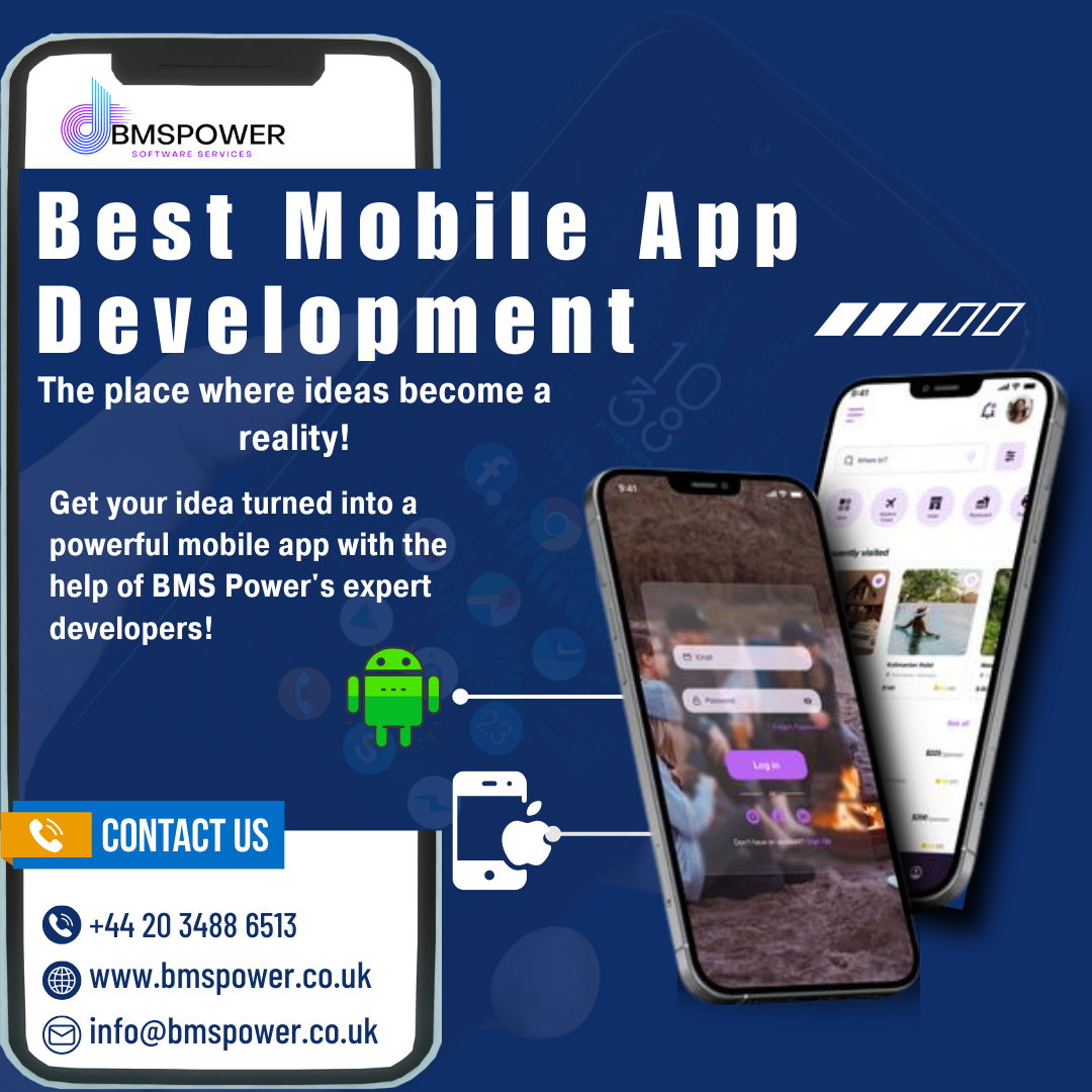  Best Mobile App Development in London | Bms Power