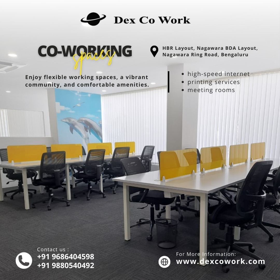  Coworking Office Space in Bangalore