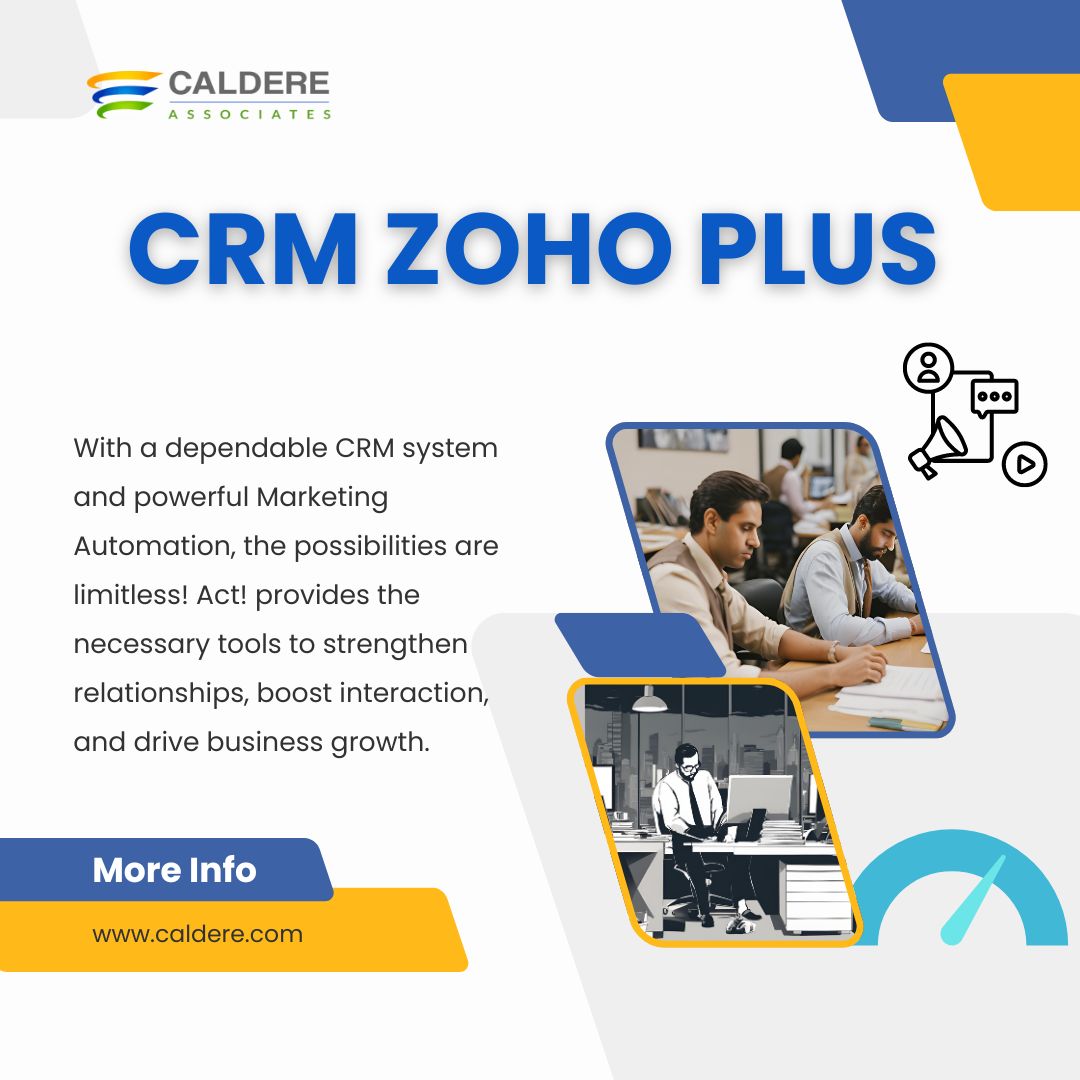  Optimize Your Business with Zoho CRM Plus