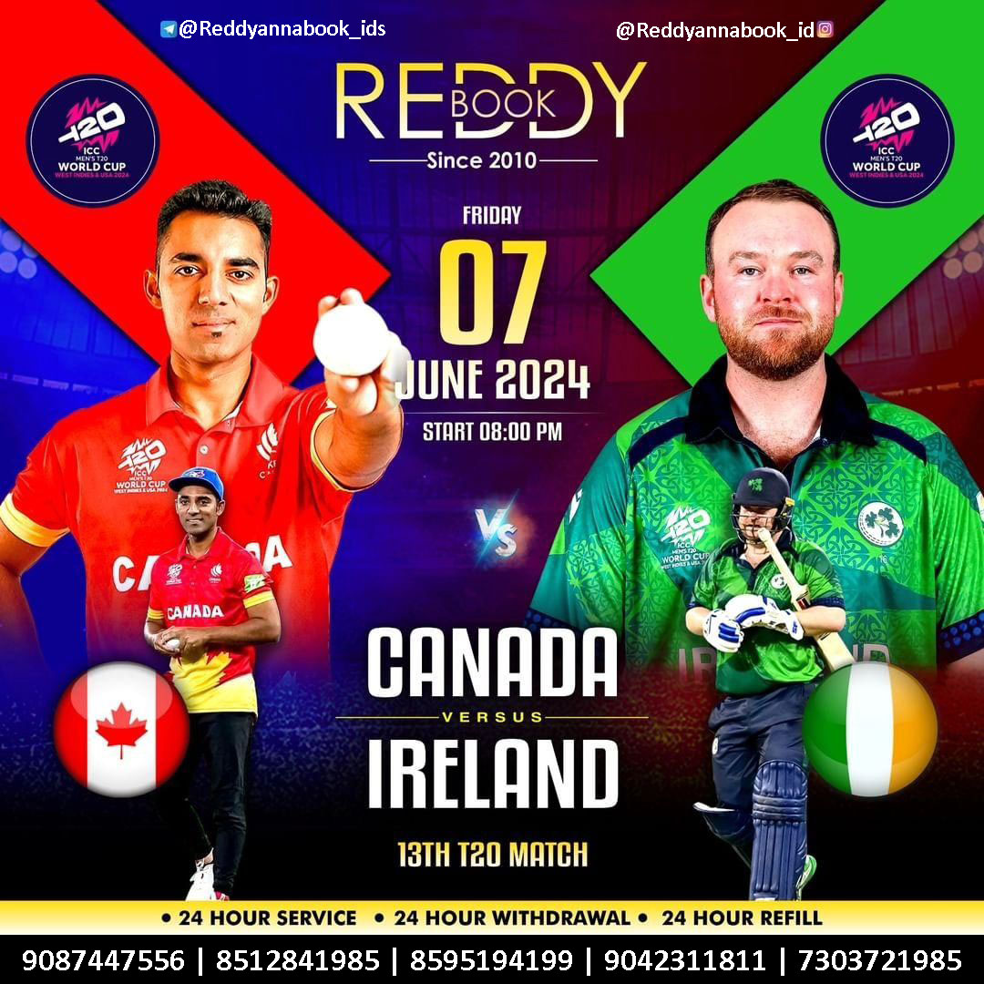  Reddy Anna Online Exchange Cricket ID: Your Key to Winning Big in ICC TMen's World Cup 2024