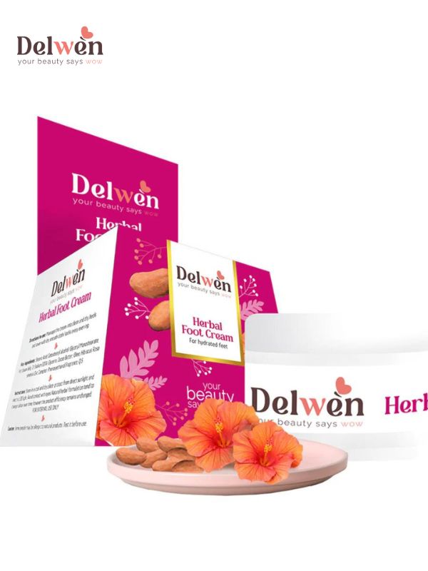  Delwen Foot Cream - Nourishing Herbal Extracts for Soft, Refreshed Feet