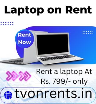  Laptop on rent at Rs. 799/- only