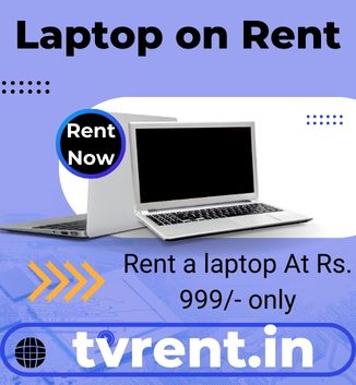  Laptop on rent at Rs. 999/- only