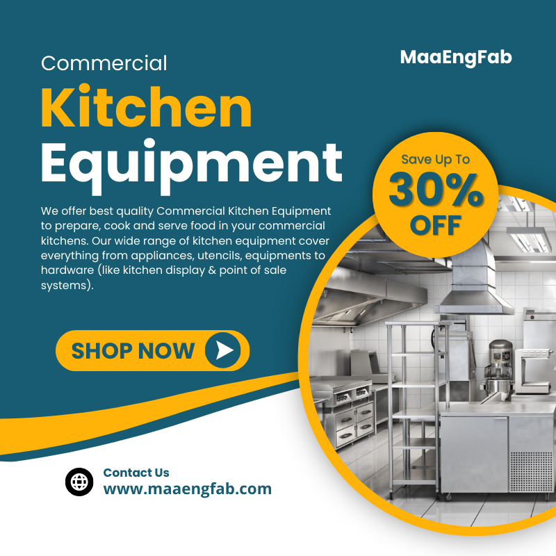  Get Best Quality Commercial Kitchen Equipment