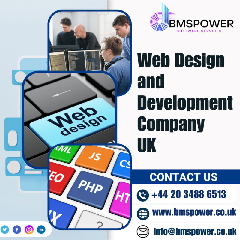  Bmspower Web Design and Development Company in London