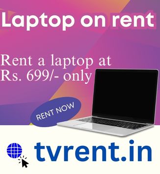  Laptop on rent at Rs. 699/- only