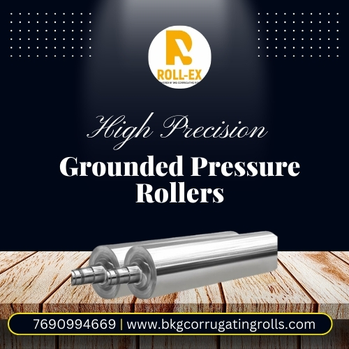  High Precision Grounded Pressure Rollers