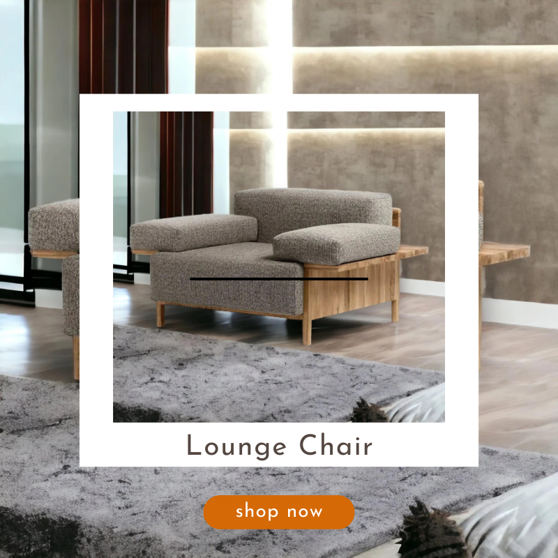  Buy Nismaaya Decor's Luxurious Lounge Chair to Enhance Your Home's Comfort