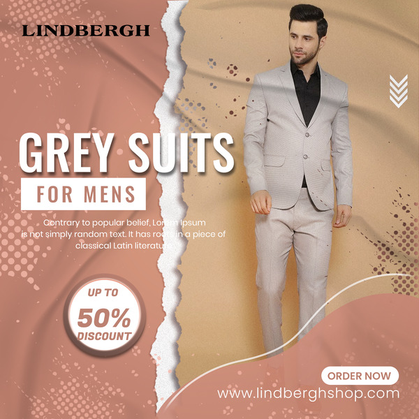  Premium Grey Suits for Men: Discover Lindbergh's Collection