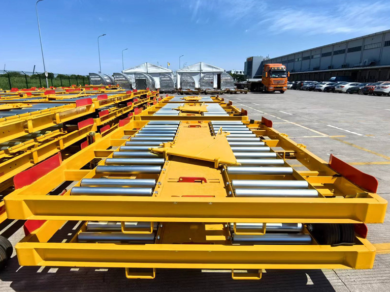  7 tons Airport Container Dolly parts description