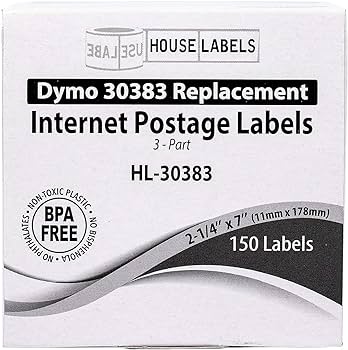  Houselabels: Simplify Postage with DYMO Internet Labels